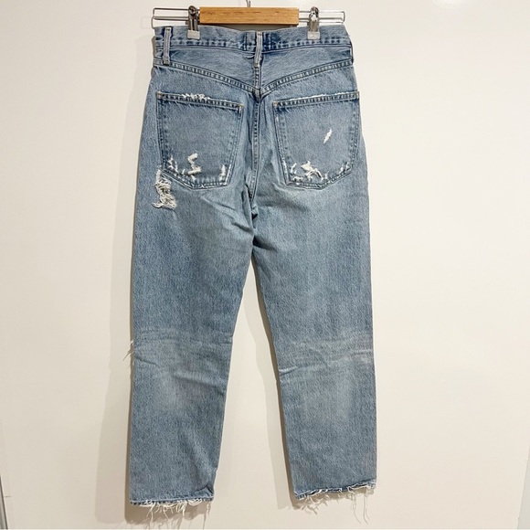 AGOLDE 90's Mid Rise Loose Fit Jeans in Fall Out Wash - Picture 7 of 12